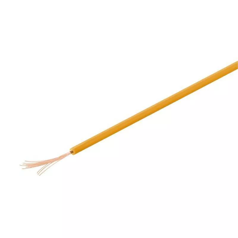 Cablu cupru multifilar izolat 10m orange 1x0.14mm Goobay
