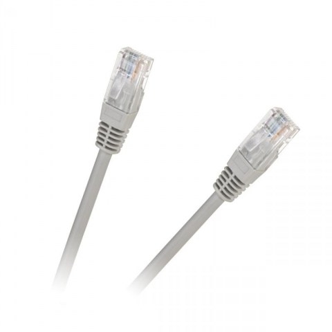 Cablu retea patch cord CAT5e UTP 7.5m 2x RJ45 neecranat CCA gri