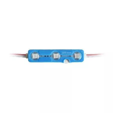 Modul 3 LED-uri SMD5050 albastru IP67 V-TAC